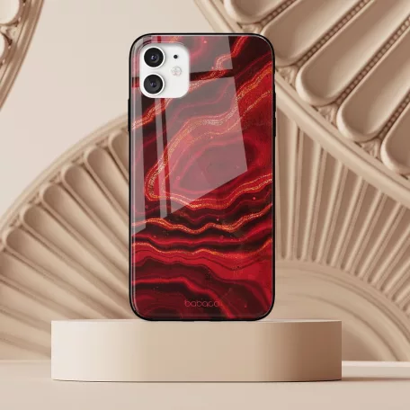 Babaco Marble 012 Apple iPhone XS Max (6.5) prémium tok edzett üveg hátlappal