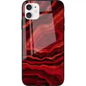   Babaco Marble 012 Apple iPhone 12 / 12 Pro 2020 (6.1) prémium tok edzett üveg hátlappal
