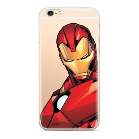 Marvel szilikon tok - Iron Man 005 Samsung G990 Galaxy S21 (2021) átlátszó (MPCIMAN1361)