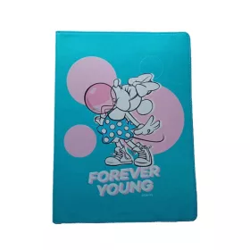   Disney Tablet tok - Minnie 010 Univerzális 7-8" kinyitható műbőr tablet tok kék (DTABMIN046)