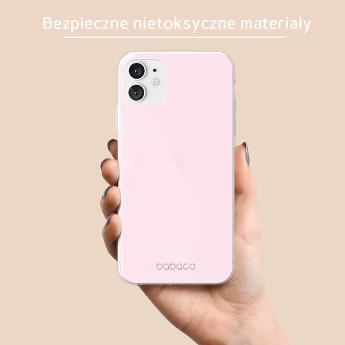 Babaco Classic 009 Samsung G985 Galaxy S20 Plus (6.7) prémium light pink szilikon tok