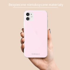   Babaco Classic 009 Samsung A525 / A526 / A528 Galaxy A52 4G / 5G / A52s (2020) prémium light pink szilikon tok