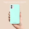 Babaco Classic 007 Xiaomi Mi 11 Lite 4G / Mi 11 Lite 5G prémium menta szilikon tok