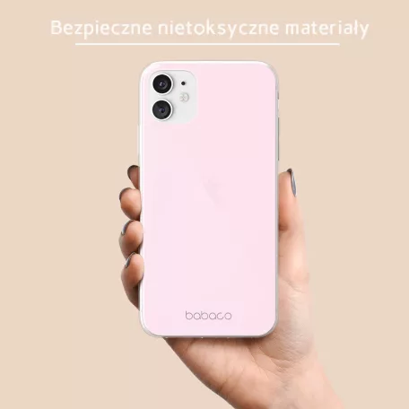 Babaco Classic 009 Xiaomi Redmi Note 10 Pro / Redmi Note 10 Pro Max prémium light pink szilikon tok