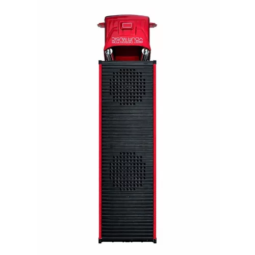 WSTER WS-528 LED világítású bluetooth hangszóró fekete 5W