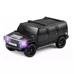   WSTER WS-590 LED világítású TWS bluetooth hangszóró fekete 8W