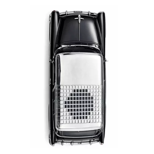 WSTER WS-1955 LED világítású TWS bluetooth hangszóró fekete 10W