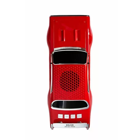 WSTER WS-620 LED világítású TWS bluetooth hangszóró piros 10W