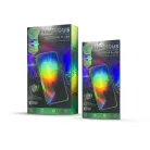 Fluoreszkáló Apple iPhone 11 (6.1) előlapi üvegfólia piros