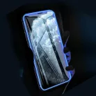 Fluoreszkáló Apple iPhone 12 Mini 2020 (5.4) előlapi üvegfólia kék