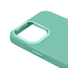   Ambi Case - Apple iPhone 12 Pro Max 2020 (6.7) zöld szilikon tok
