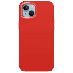   Ambi Case - Apple iPhone 12 / 12 Pro 2020 (6.1) piros szilikon tok
