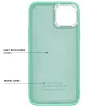 Ambi Case - Apple iPhone 13 (6.1) zöld szilikon tok