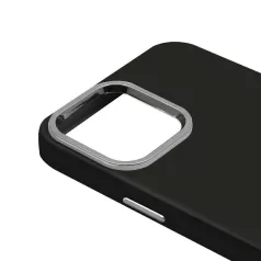   Ambi Case - Apple iPhone 13 Pro Max (6.7) fekete szilikon tok