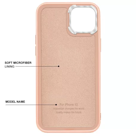 Ambi Case - Apple iPhone 14 Pro (6.1) pink szilikon tok