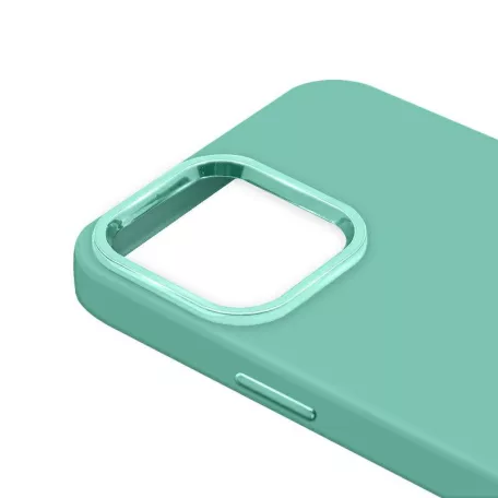 Ambi Case - Apple iPhone 14 Pro Max (6.7) zöld szilikon tok
