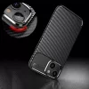 Carbon Armor Samsung G990B Galaxy S21 FE (2022) vékony szilikon tok fekete