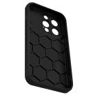 Cross Case - Xiaomi Redmi 12C / Redmi 11A fekete kameravédős szilikon tok