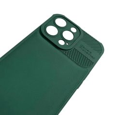   Cross Case - Xiaomi Redmi Note 12C zöld kameravédős szilikon tok