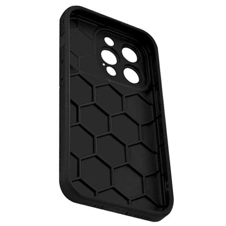 Cross Case - Xiaomi Redmi Note 12 4G fekete kameravédős szilikon tok
