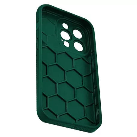 Cross Case - Xiaomi Redmi Note 12 Pro 5G zöld kameravédős szilikon tok