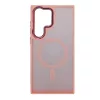 Magsafe Apple iPhone 14 (6.1) TPU/PC tok (vezetéknélküli töltéshez) pink