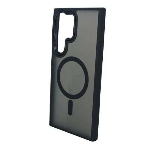 Magsafe Apple iPhone 14 Pro (6.1) TPU/PC tok (vezetéknélküli töltéshez) fekete