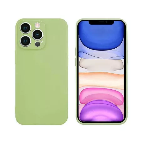 Tint Case - Apple iPhone 15 (6.1) zöld szilikon tok