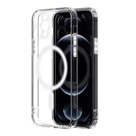   Magsafe Samsung S921 Galaxy S24 (2024) tok (vezetéknélküli töltéshez) átlátszó