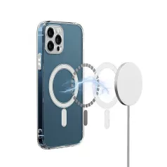   Magsafe Samsung S921 Galaxy S24 (2024) tok (vezetéknélküli töltéshez) átlátszó