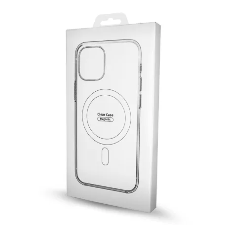 Magsafe Samsung S928 Galaxy S24 Ultra (2024) tok (vezetéknélküli töltéshez) átlátszó