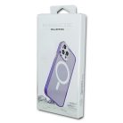 Magsafe Apple iPhone 16 (6.1) TPU/PC tok (vezetéknélküli töltéshez) ibolya