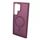 Magsafe Apple iPhone 16 Plus (6.7) TPU/PC tok (vezetéknélküli töltéshez) ibolya