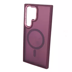   Magsafe Apple iPhone 16 Plus (6.7) TPU/PC tok (vezetéknélküli töltéshez) ibolya