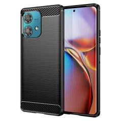   Carbon Pro Xiaomi Redmi Note 14 Pro 5G ütésálló TPU vékony szilikon tok fekete
