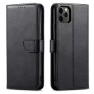 Marva Wallet Samsung A366 / A566 Galaxy A36 / A56 5G oldalra nyíló ökobőr könyvtok szilikon belsővel fekete