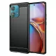 Carbon Pro Samsung S938 Galaxy S25 Ultra ütésálló TPU vékony szilikon tok fekete