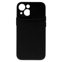   Camshield Soft - Samsung S938 Galaxy S25 Ultra por- és kameravédős szilikon tok fekete