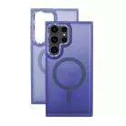 Magsafe Samsung Galaxy S25 TPU/PC tok (vezetéknélküli töltéshez) ibolya