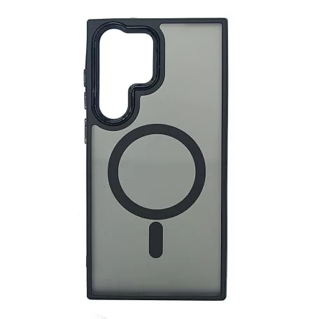 Magsafe Apple iPhone 16e / 17e (6.1) TPU/PC tok (vezetéknélküli töltéshez) fekete