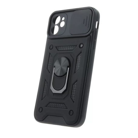 Defender Slide Realme 14X 5G por- és kameravédős szilikon tok fekete