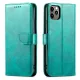 Marva Wallet Honor 400 Lite oldalra nyíló ökobőr könyvtok szilikon belsővel zöld