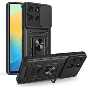   Defender Slide Samsung A176B Galaxy A17 5G ütésálló tok fekete