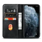 Marva Wallet Xiaomi Redmi 15C oldalra nyíló ökobőr könyvtok szilikon belsővel fekete