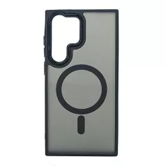   Magsafe Apple iPhone 17 (6.3) TPU/PC tok (vezetéknélküli töltéshez) fekete