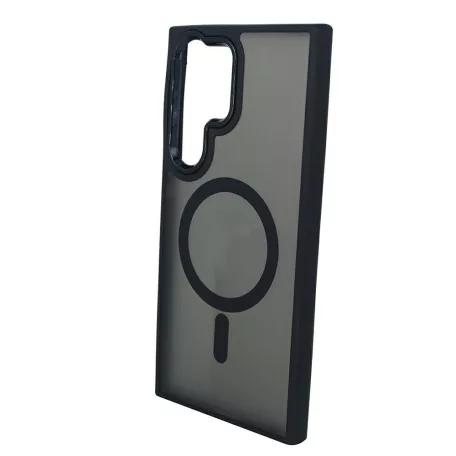 Magsafe Apple iPhone 17 (6.3) TPU/PC tok (vezetéknélküli töltéshez) fekete
