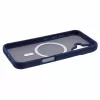 Magsafe Apple iPhone 17 (6.3) TPU/PC tok (vezetéknélküli töltéshez) kék
