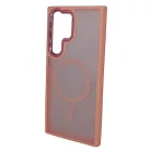 Magsafe Apple iPhone 17 (6.3) TPU/PC tok (vezetéknélküli töltéshez) pink