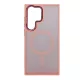 Magsafe Apple iPhone 17 Pro (6.3) TPU/PC tok (vezetéknélküli töltéshez) pink