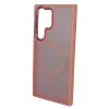 Magsafe Apple iPhone 17 Pro (6.3) TPU/PC tok (vezetéknélküli töltéshez) pink